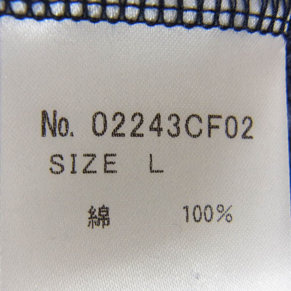 HYSTERIC GLAMOUR ヒステリックグラマー 02243CF02 HEAVY HYSTERIC パーカー ネイビー系 L【極上美品】【中古】