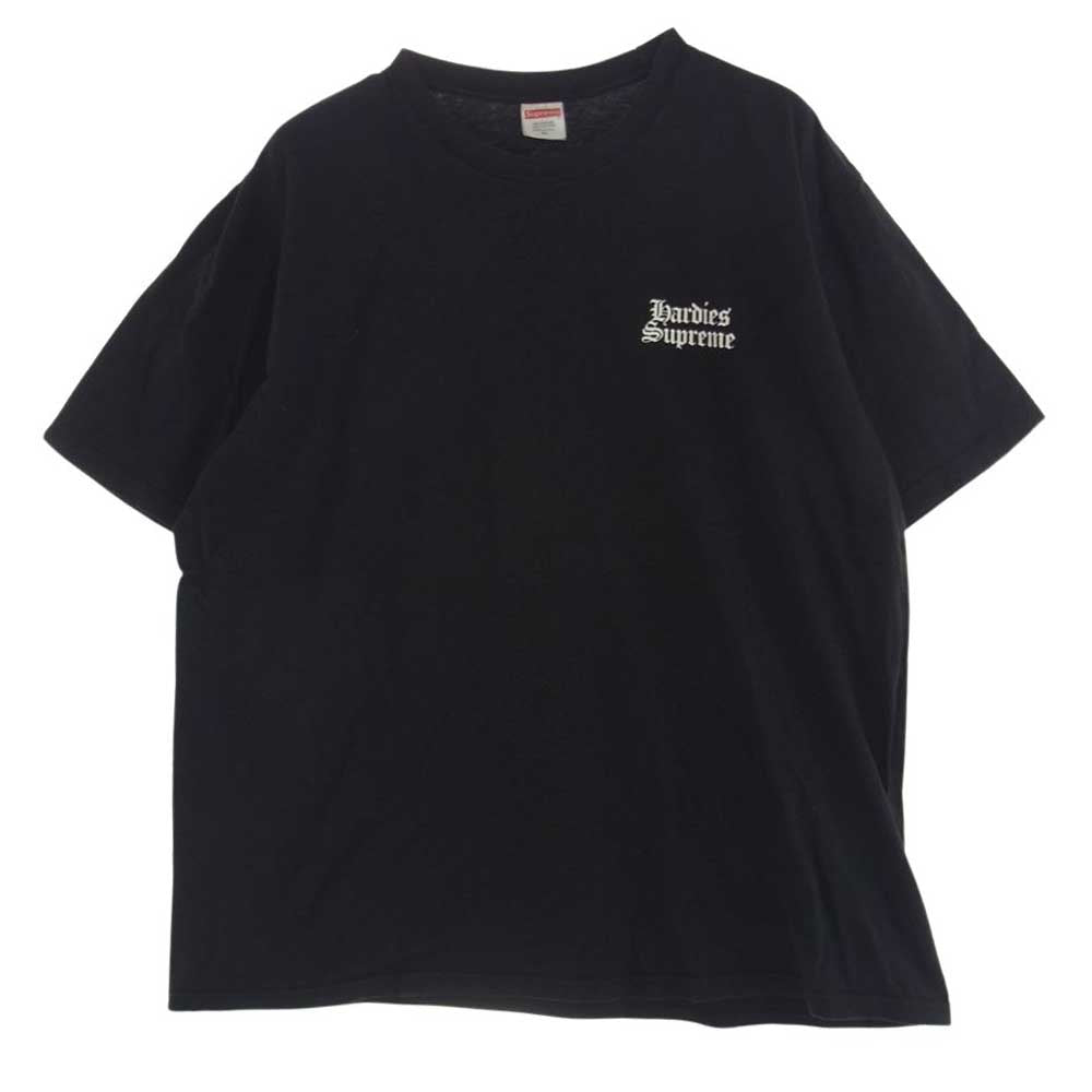 Supreme シュプリーム 23ss Hardies Dog Tee ハーディーズ ドッグ 半袖 Tシャツ ブラック系 XL【中古】