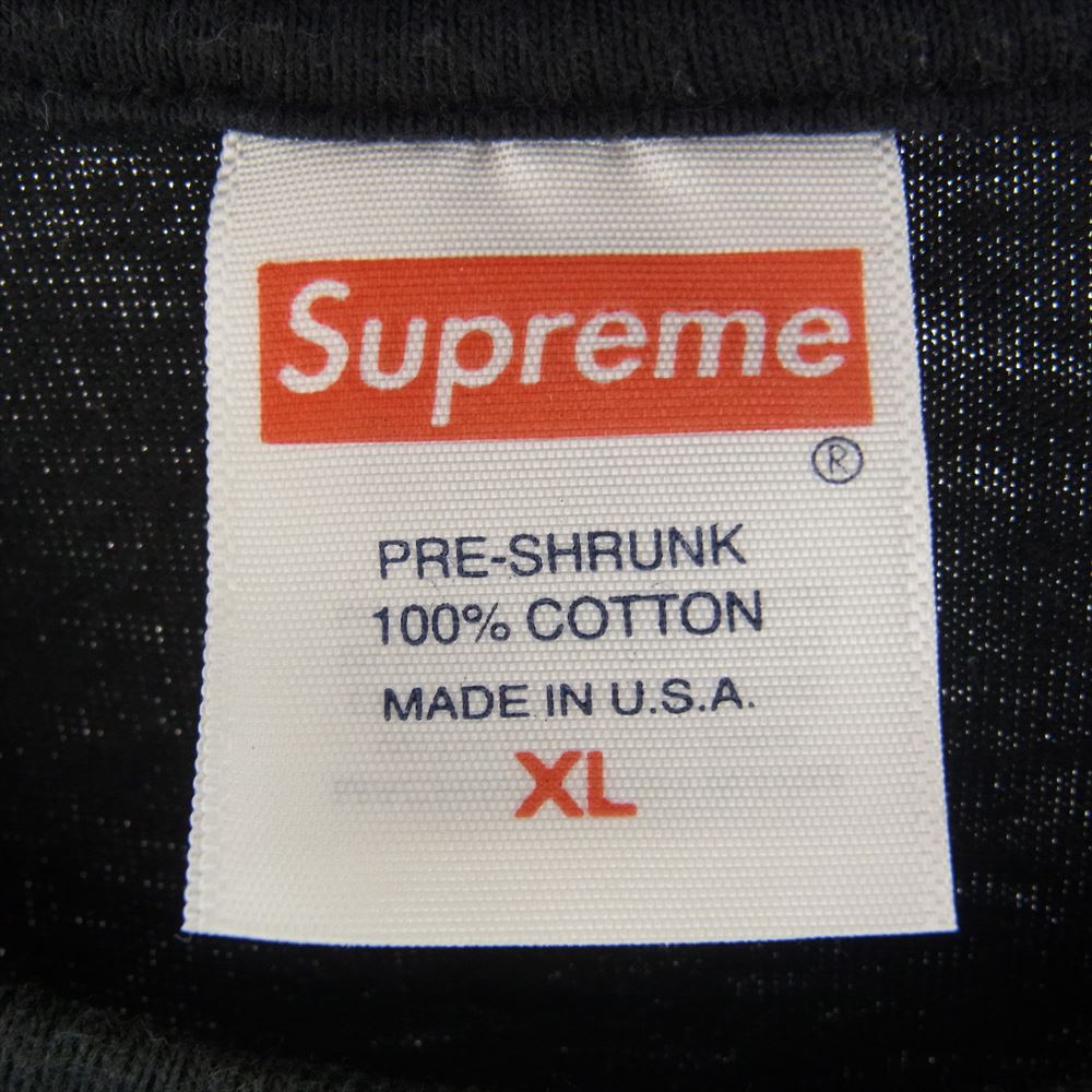 Supreme シュプリーム 23ss Hardies Dog Tee ハーディーズ ドッグ 半袖 Tシャツ ブラック系 XL【中古】