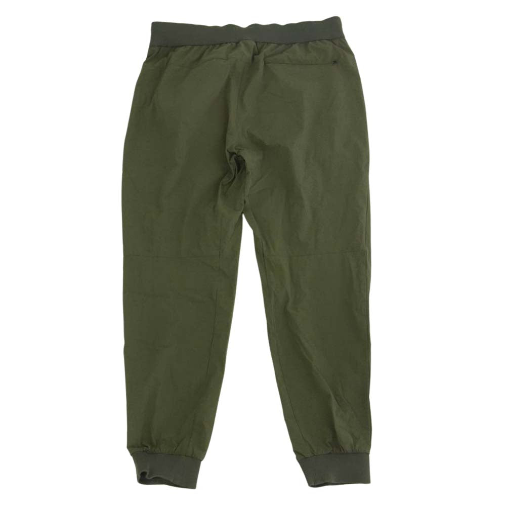 F.C.R.B. エフシーアールビー FCRB-240007 4WAY STRETCH RIBBED PANTS リブ ナイロン パンツ カーキ系 XL【中古】