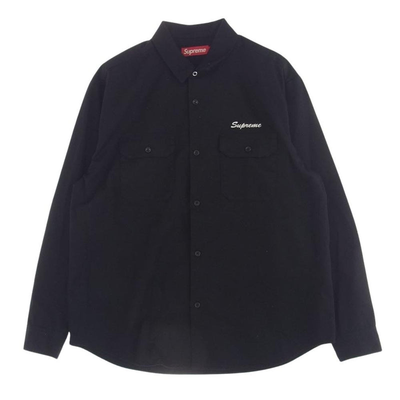 Supreme シュプリーム 24ss Our Lady Work Shirt アワーレディ ワーク 長袖 シャツ ブラック系 L【中古】