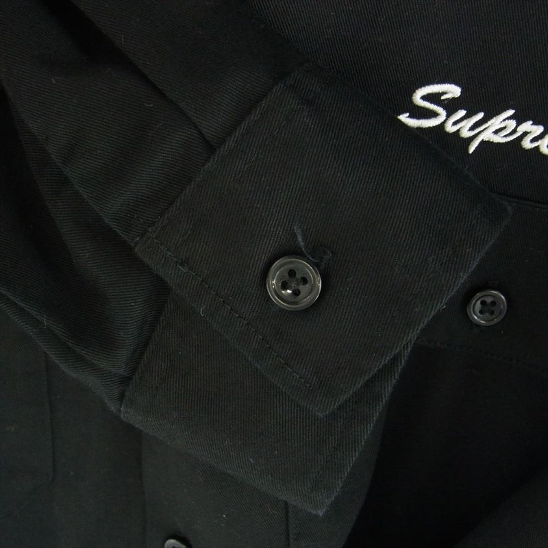 Supreme シュプリーム 24ss Our Lady Work Shirt アワーレディ ワーク 長袖 シャツ ブラック系 L【中古】