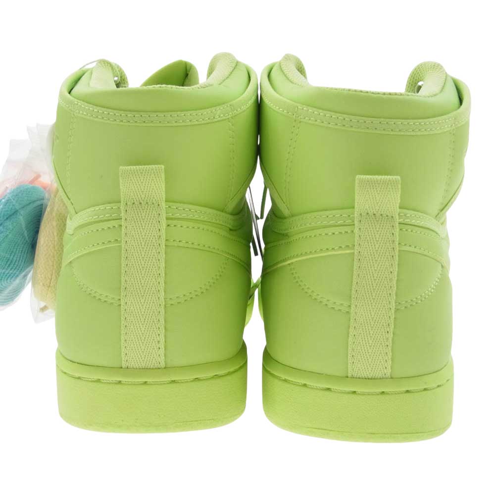 NIKE ナイキ DN2857-330 × Billie Eilish ビリー・アイリッシュ Women's Air Jordan 1 High KO Volt ウィメンズ エアジョーダン1 ハイ KO ボルト スニーカー ライトグリーン系 28.5cm【極上美品】【中古】