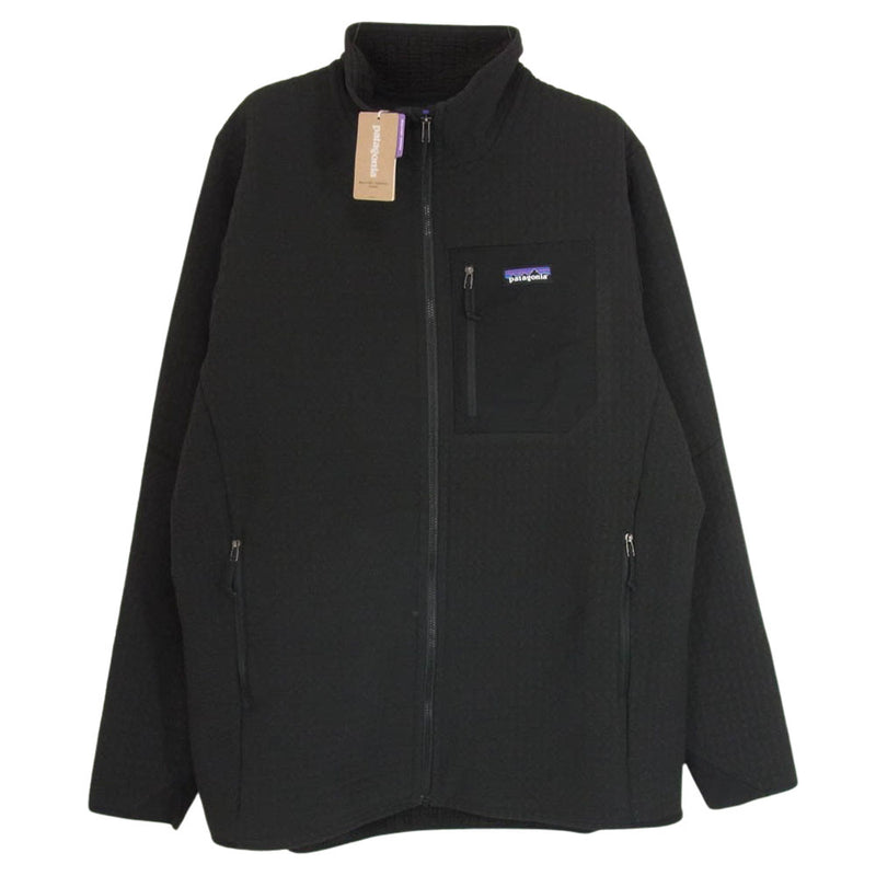 patagonia パタゴニア 22AW 83625 R2 TECHFACE JACKET テックフリース ジャケット ブラック系 L【美品】【中古】