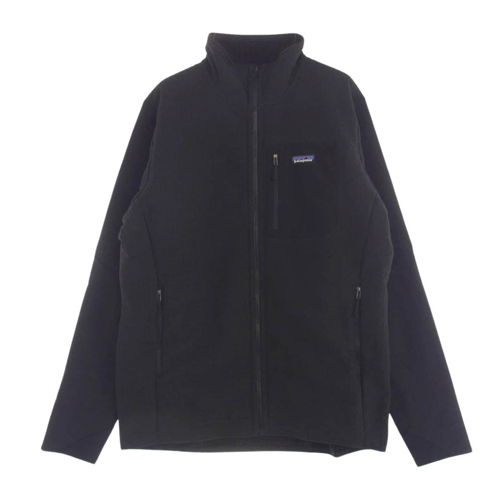 patagonia パタゴニア 23SS 83625 R2 TECHFACE JACKET テックフリース ジャケット ブラック系 L【極上美品】【中古】