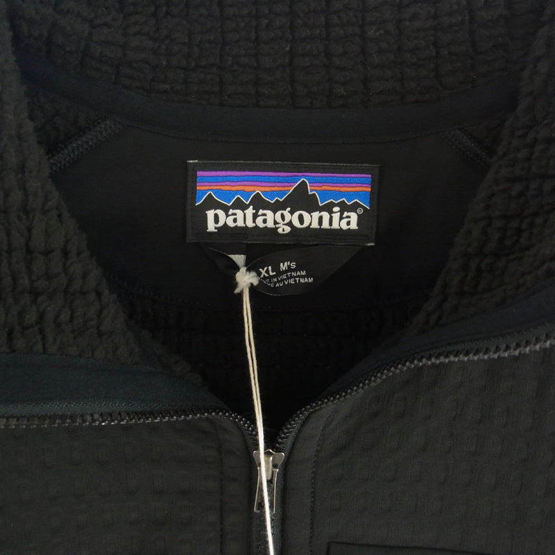 patagonia パタゴニア 22AW 83625 R2 TECHFACE JACKET テックフリース ジャケット ブラック系 XL【極上美品】【中古】