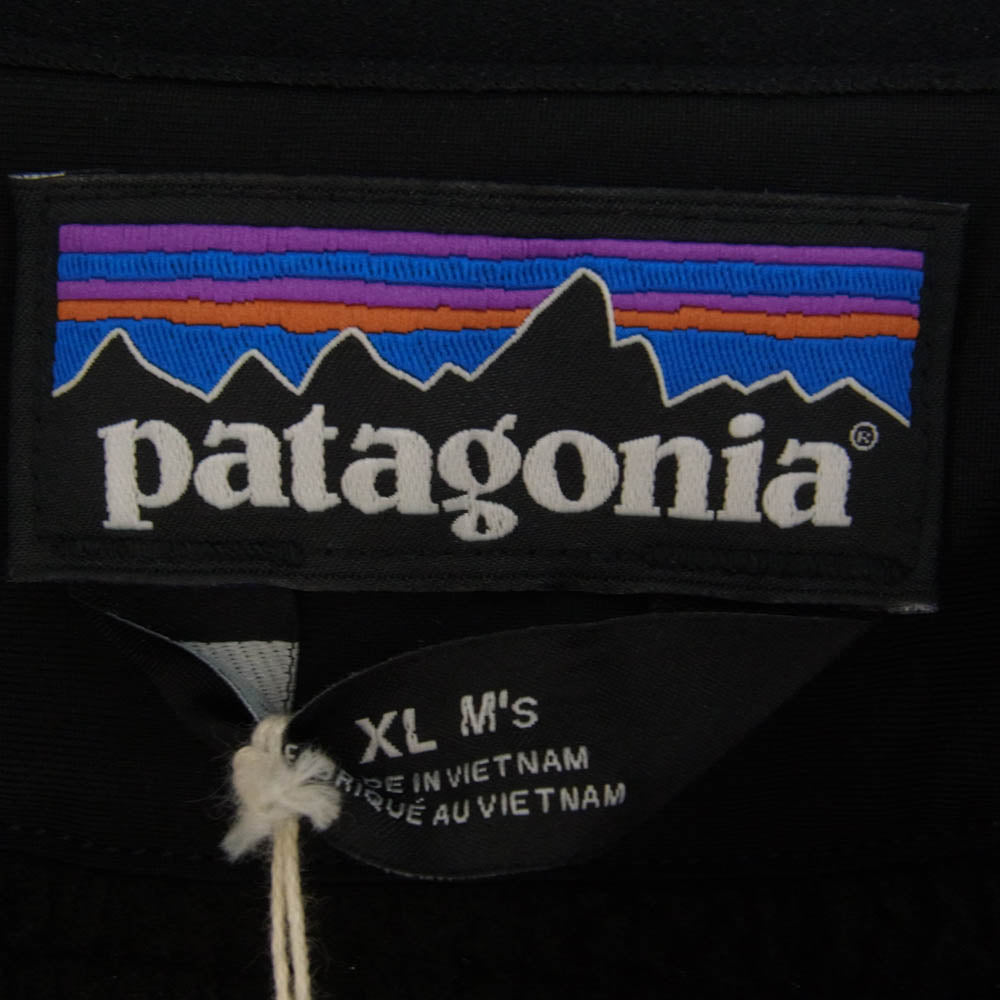 patagonia パタゴニア 22AW 83625 R2 TECHFACE JACKET テックフリース ジャケット ブラック系 XL【極上美品】【中古】