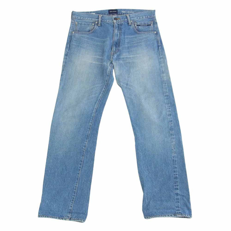 DESCENDANT ディセンダント 1993 straight jeans ストレート デニム パンツ インディゴブルー系 3【中古】