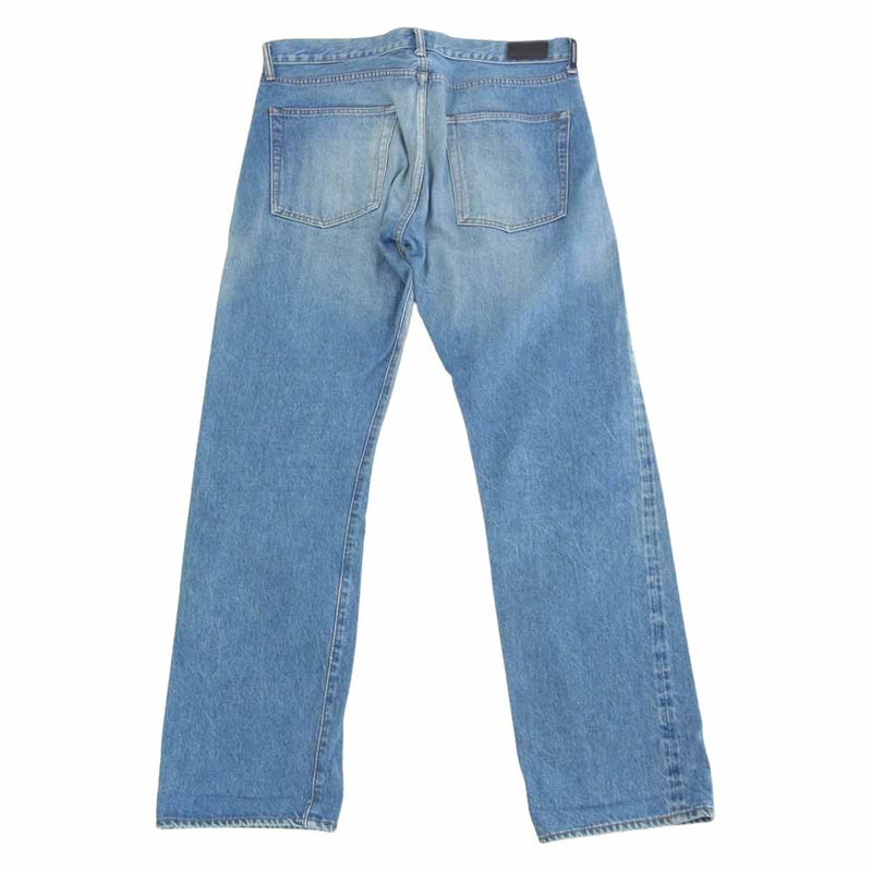 DESCENDANT ディセンダント 1993 straight jeans ストレート デニム パンツ インディゴブルー系 3【中古】