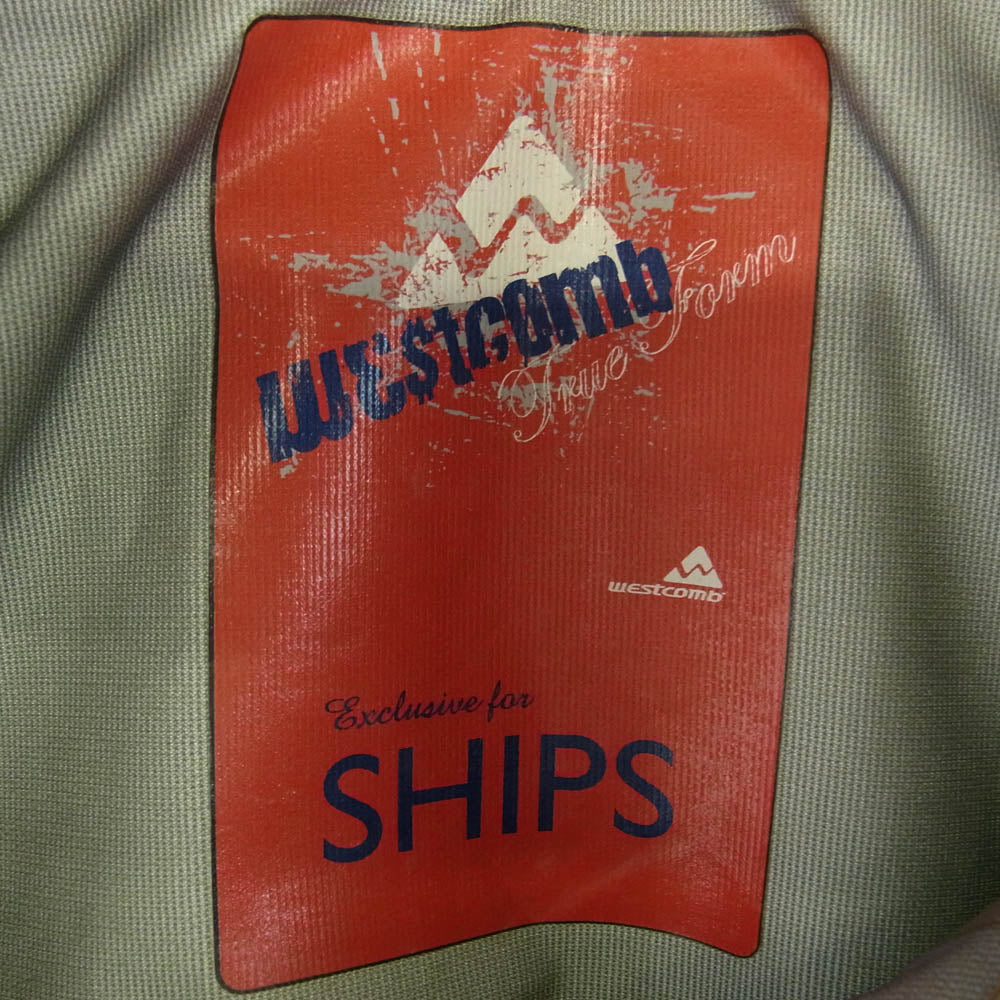 ウエストコム × SHIPS シップス マウンテン  パーカー グリーン系 L【中古】