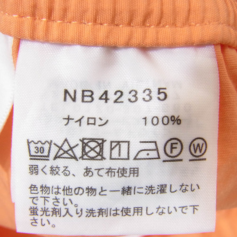 THE NORTH FACE ノースフェイス NB42335 VERSATILE SHORT バーサタイル ショートパンツ ショーツ オレンジ系 XL【中古】