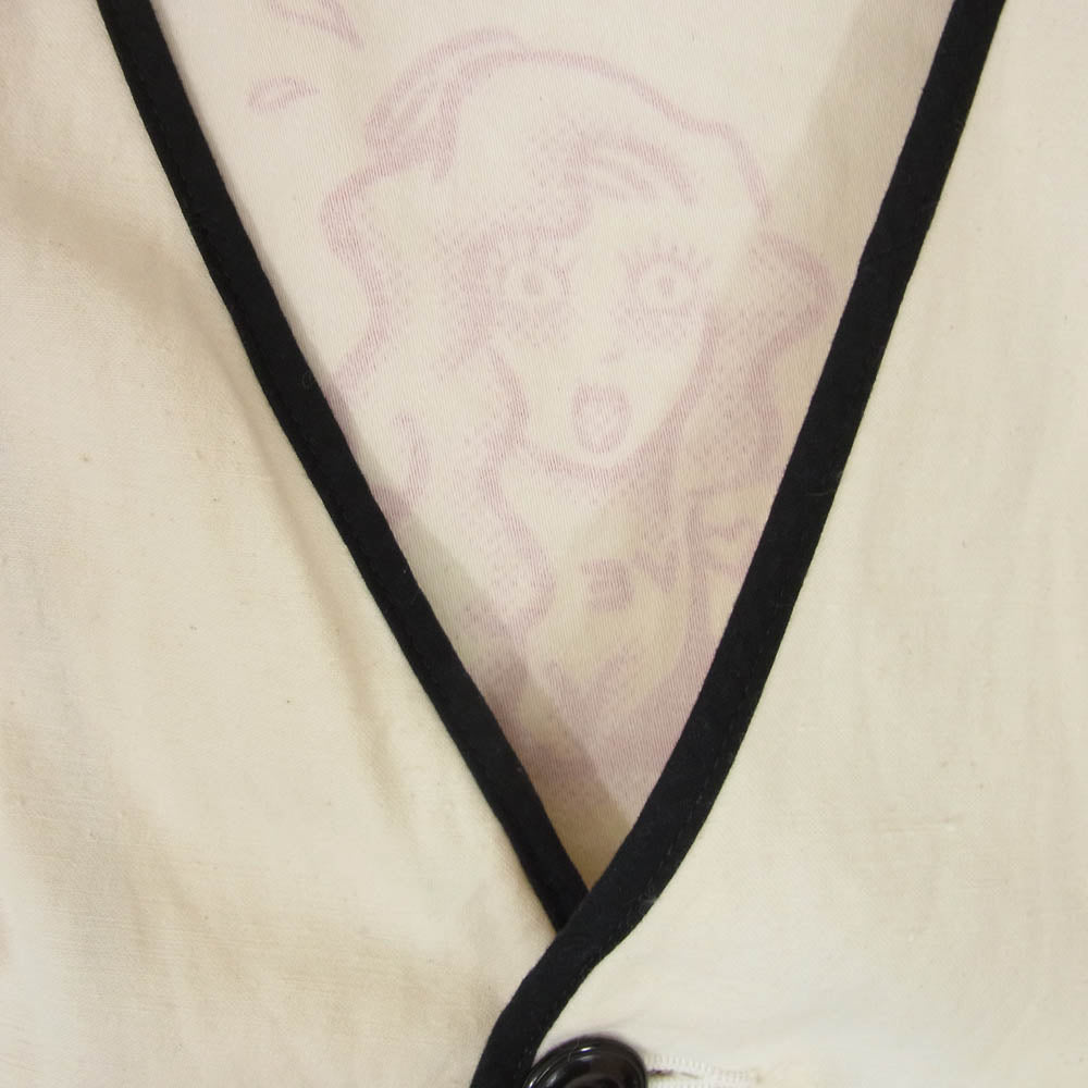 WEIRDO ウィアード 16SS WRD-16-SS-06 SEXY COMIC  VEST セクシー コミック ベスト オフホワイト系 S【中古】