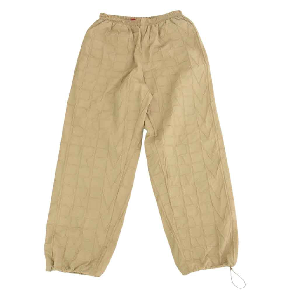 Supreme シュプリーム 23SS Repeat Stitch Track Pant リピート ステッチ トラック パンツ ベージュ系 S【中古】