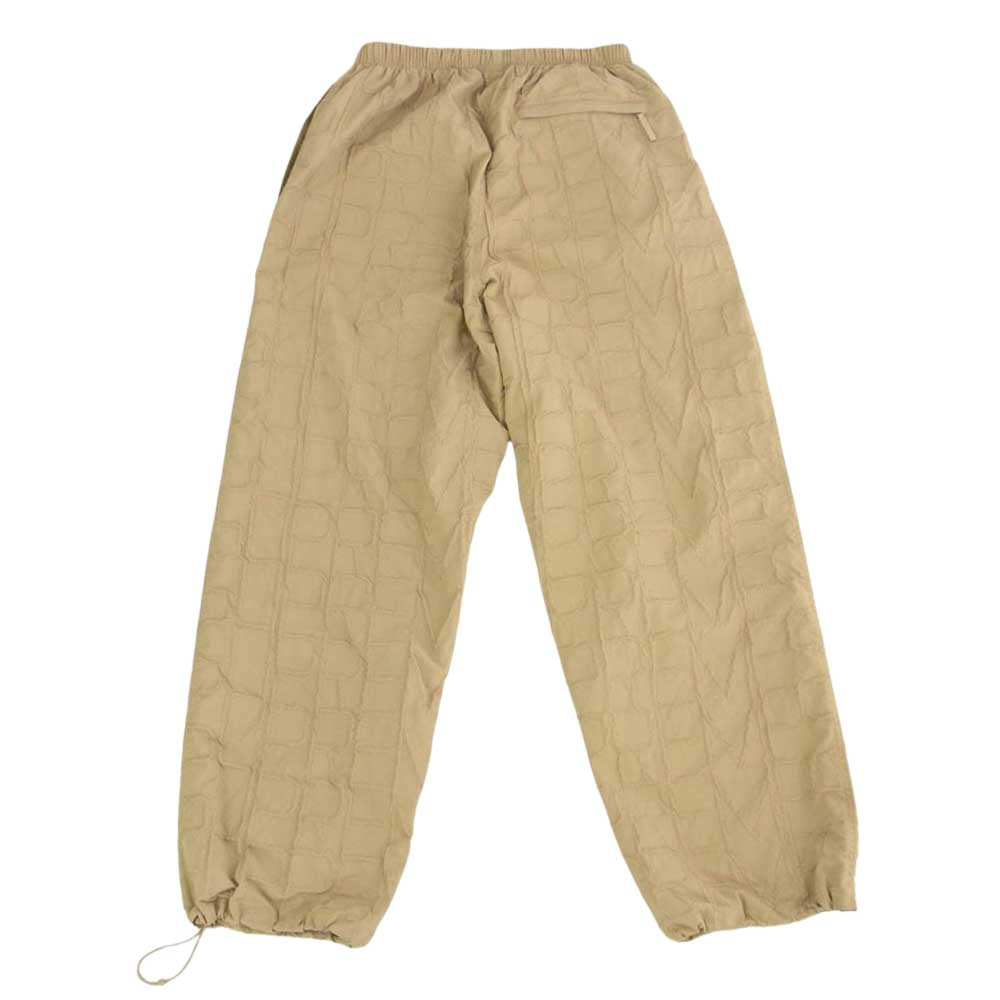 Supreme シュプリーム 23SS Repeat Stitch Track Pant リピート ステッチ トラック パンツ ベージュ系 S【中古】