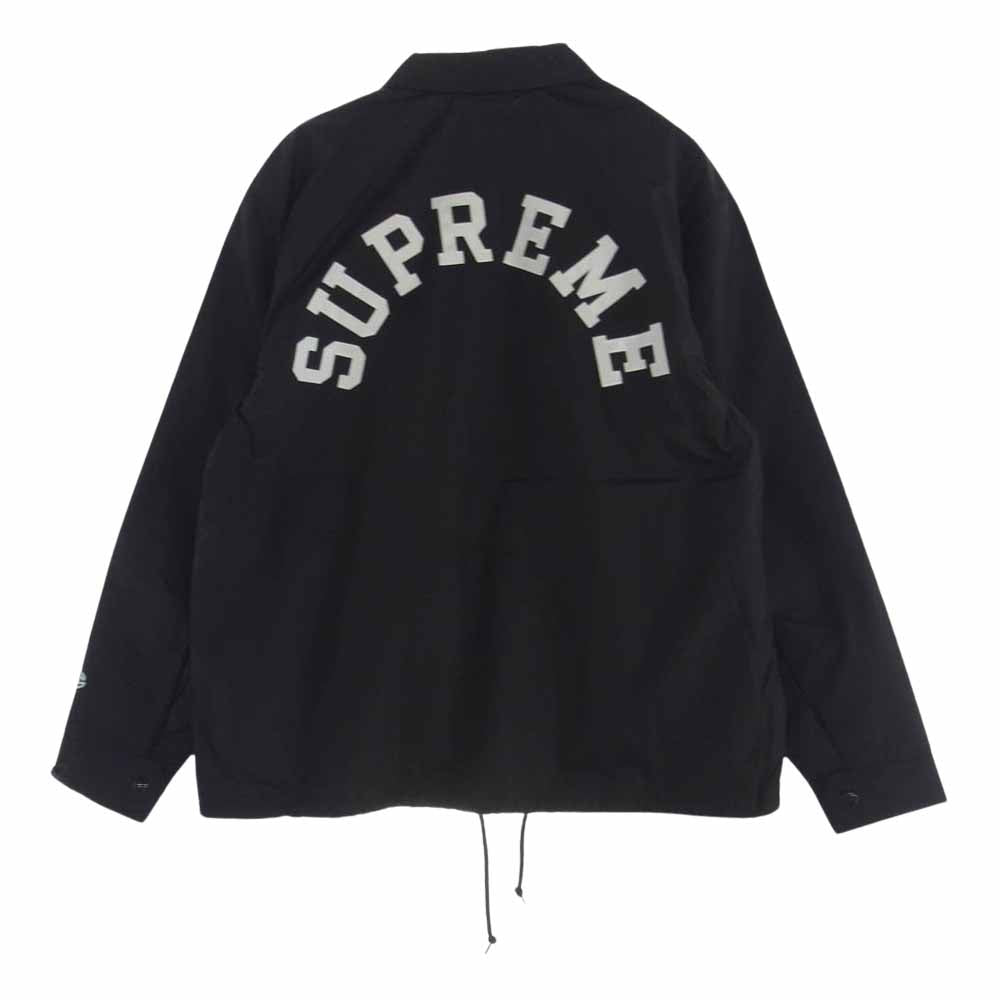 Supreme シュプリーム 24SS × Champion Coaches Jacket チャンピオン コーチ ジャケット ブラック系 L【美品】【中古】