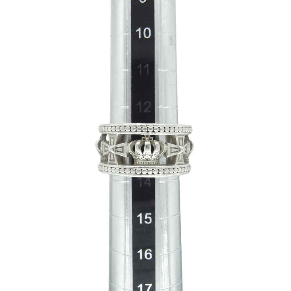 Justin Davis ジャスティンデイビス SRJ175 MEDIEVAL WEDDING BAND リング シルバー系 13号【中古】