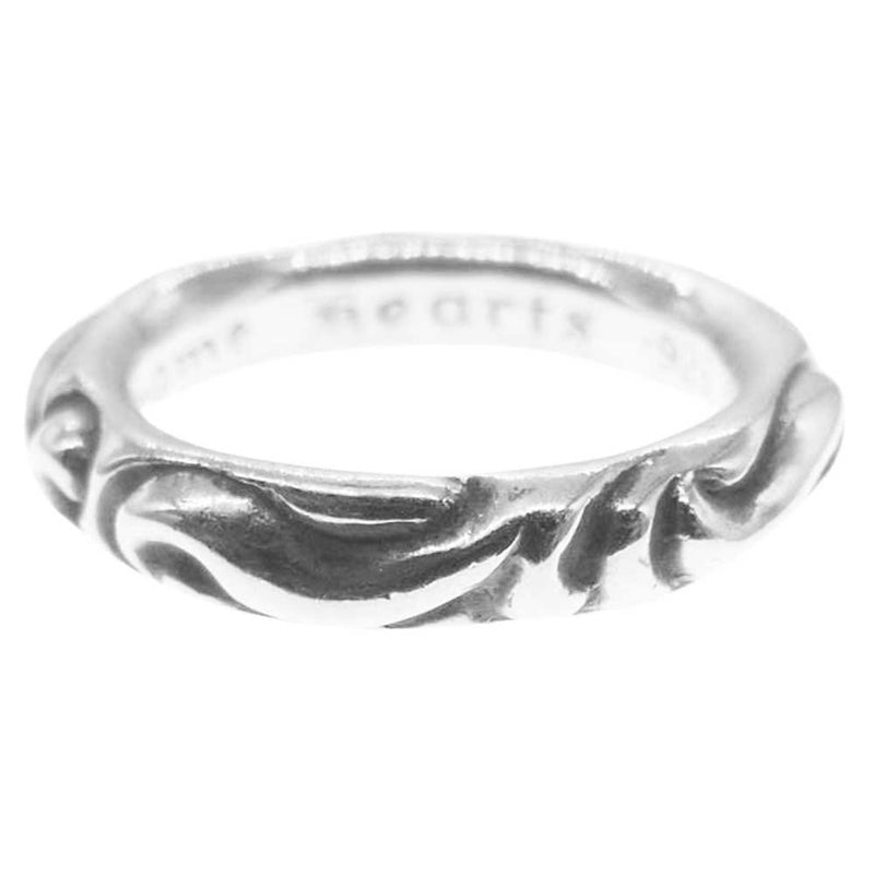 CHROME HEARTS クロムハーツ（原本無） SCRL BAND スクロール バンド リング シルバー系 約18号【中古】