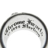 CHROME HEARTS クロムハーツ（原本無） HEART IN BAND ハートインバンド リング 約10号【中古】