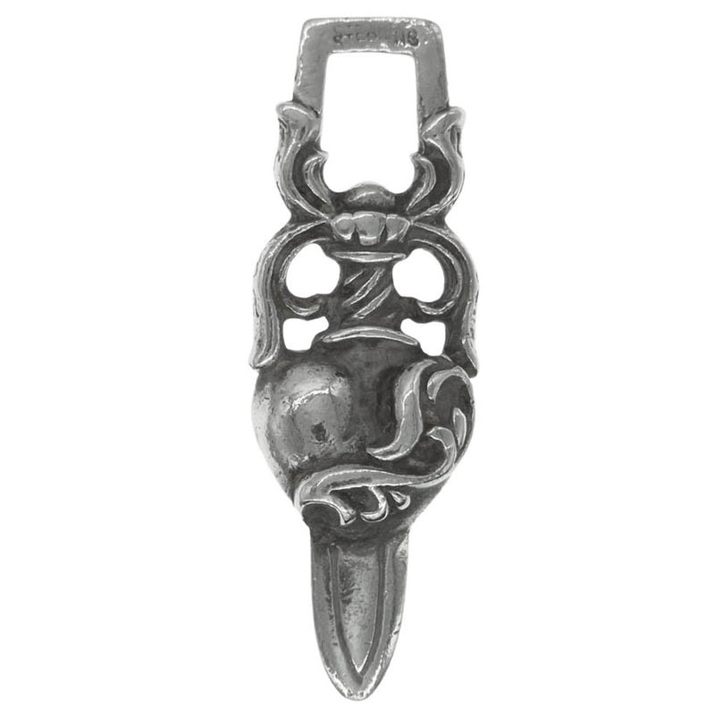 CHROME HEARTS クロムハーツ（原本無） DAGGER HEART ダガーハート ペンダントトップ シルバー系【中古】