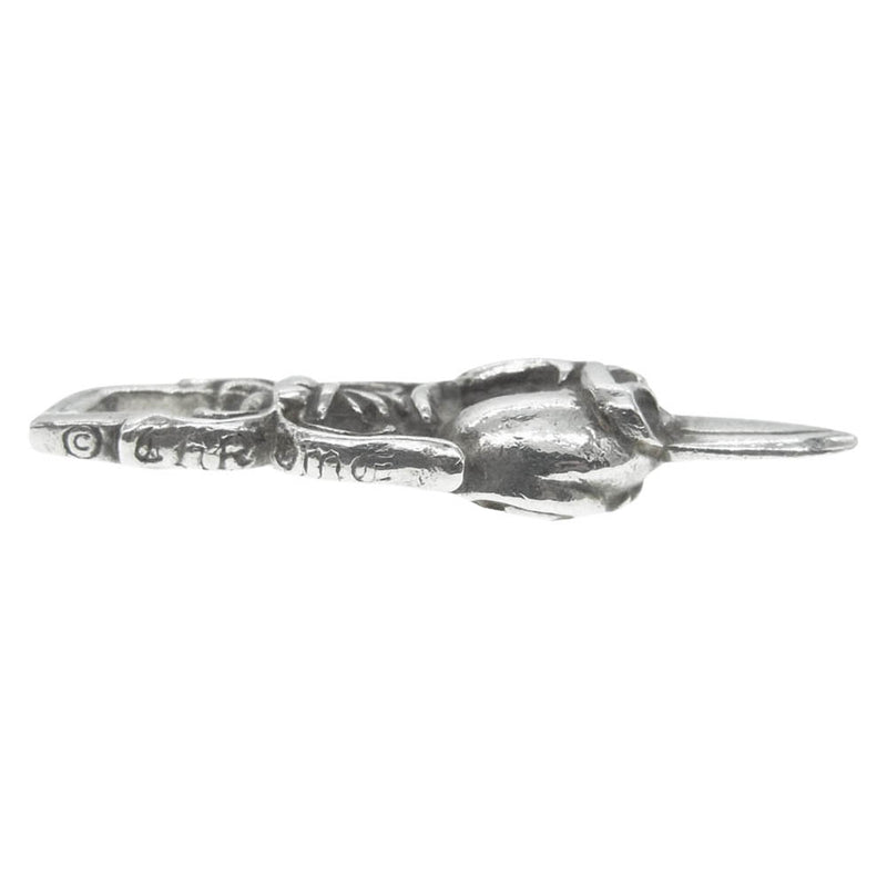 CHROME HEARTS クロムハーツ（原本無） DAGGER HEART ダガーハート ペンダントトップ シルバー系【中古】