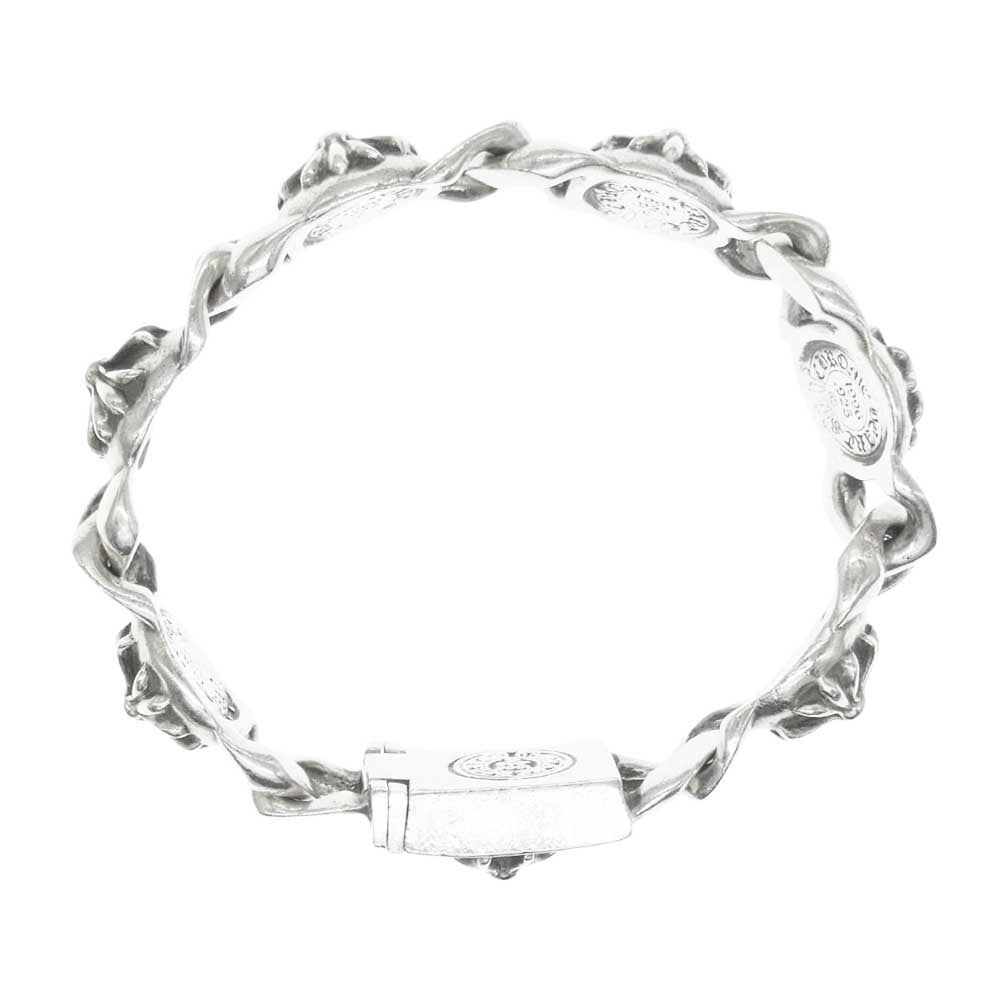 CHROME HEARTS クロムハーツ（原本無） SMALL CROSS LINK スモールクロスリンク 6LINK シルバー系【中古】