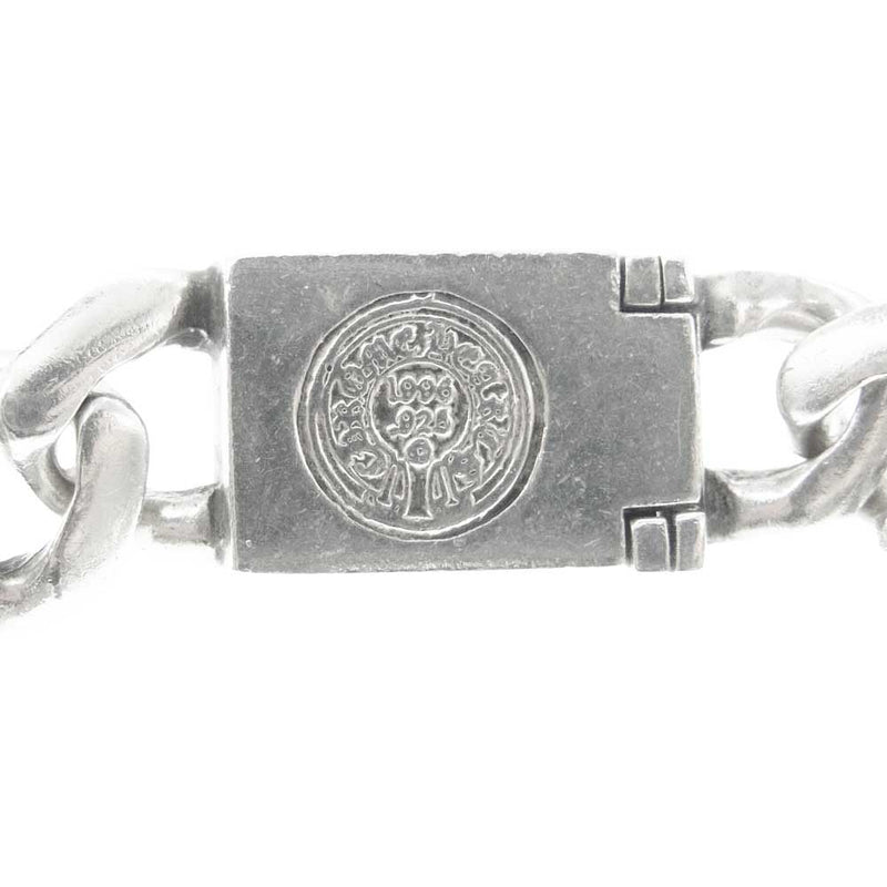 新品＆燻加工済　クロムハーツ　スモールクロスリンクブレスレット　 6LINK CHROME HEARTS クロムハーツ（原本無） SMALL CROSS LINK