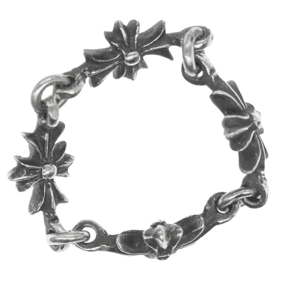 CHROME HEARTS クロムハーツ（原本無） RING TNY E CH PLS タイニーE CHプラス シルバー リング 11号【中古】