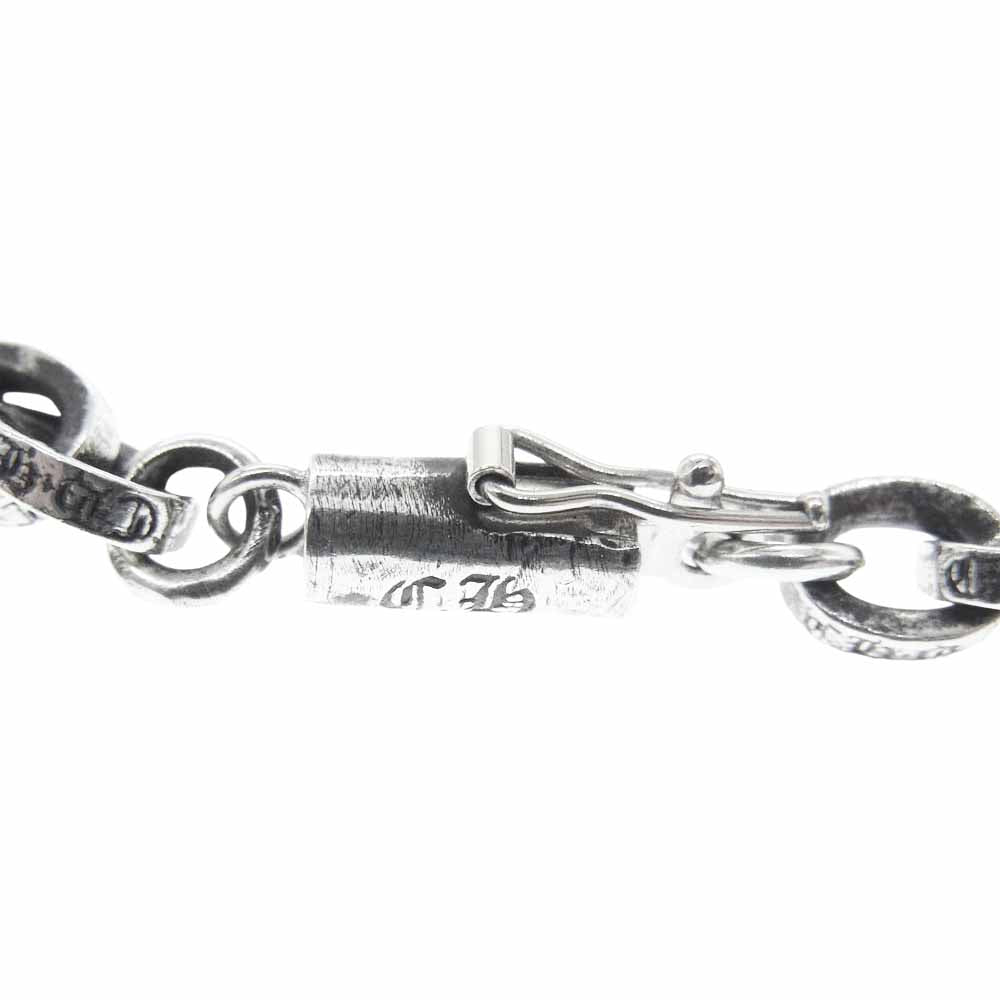 CHROME HEARTS クロムハーツ（原本無） 24inch PAPER CHAIN 24インチ ペーパーチェーン シルバーネックレス シルバー系【中古】