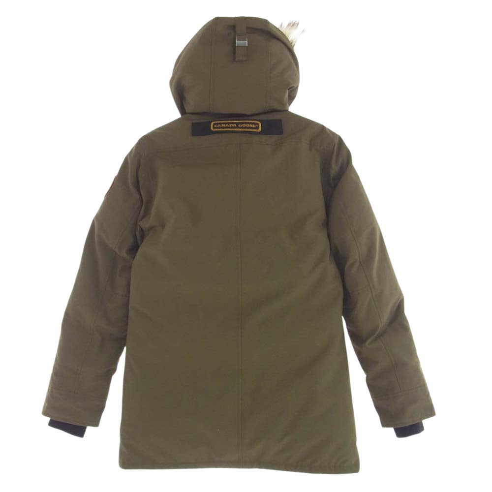 CANADA GOOSE カナダグース 3438JM 国内正規品 サザビーリーグタグ JASPER PARKA ジャスパー パーカー ダウン ジャケット カーキ系 XS【美品】【中古】