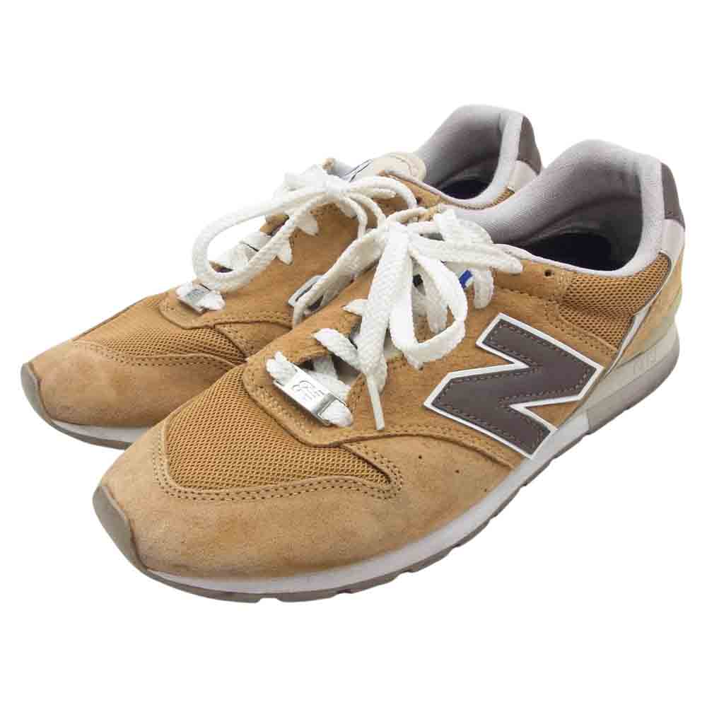 NEW BALANCE ニューバランス CM996HG2 スニーカー ランニングシューズ ブラウン系 27cm【中古】