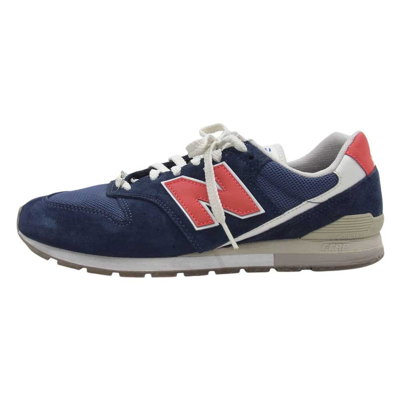 NEW BALANCE ニューバランス CM996HL2  スニーカー ランニングシューズ ネイビー系 27cm【中古】