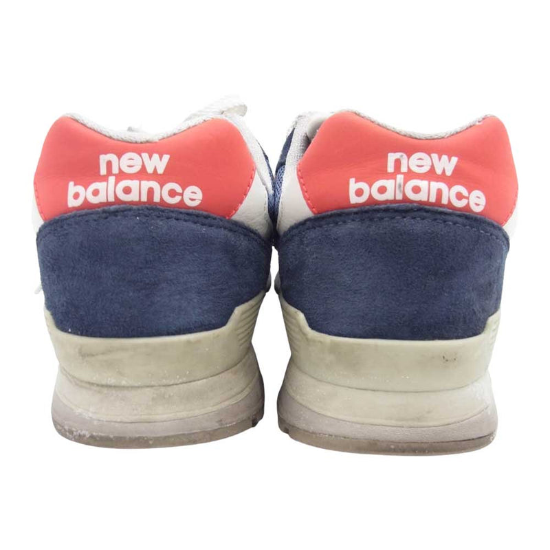 NEW BALANCE ニューバランス CM996HL2  スニーカー ランニングシューズ ネイビー系 27cm【中古】