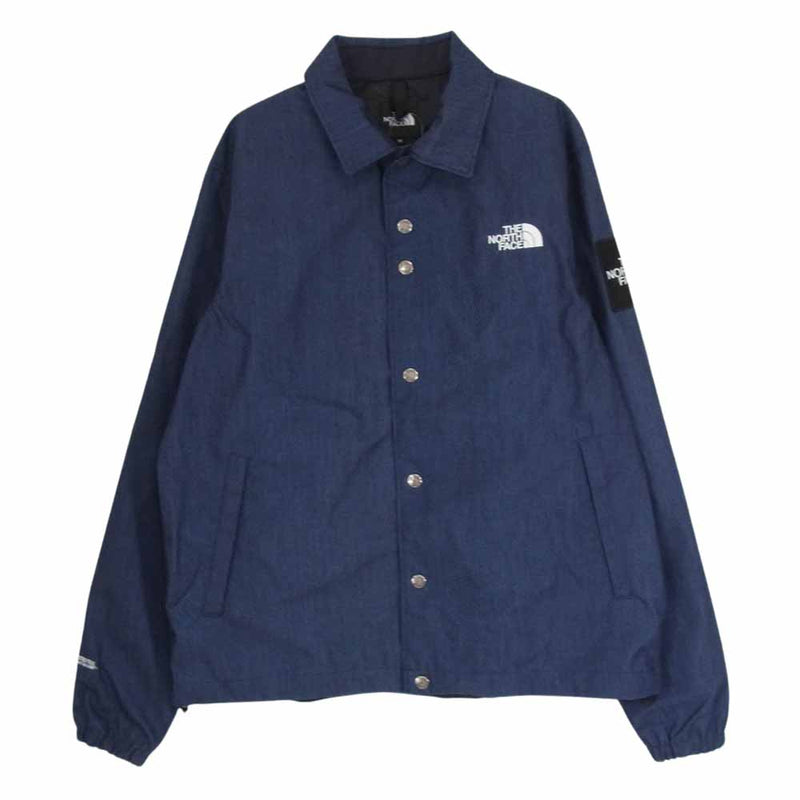 THE NORTH FACE ノースフェイス NP12042 GTX Denim Coach Jacket デニム コーチ ジャケット ネイビー系 M【美品】【中古】