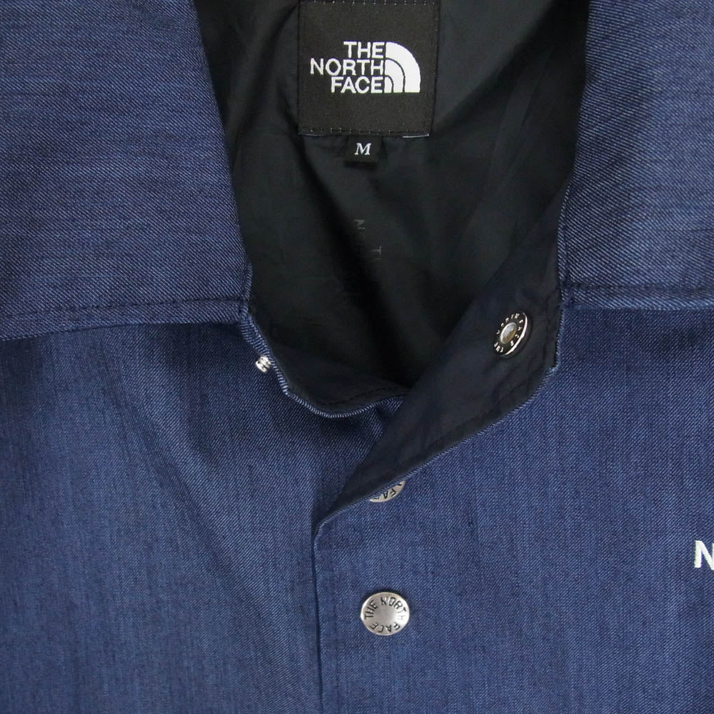 THE NORTH FACE ノースフェイス NP12042 GTX Denim Coach Jacket デニム コーチ ジャケット ネイビー系 M【美品】【中古】