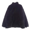 BALENCIAGA バレンシアガ 22AW 681818 ZIP UP FAKEFUR JACKET ジップアップ フェイクファー ジャケット ブラック系 44【中古】