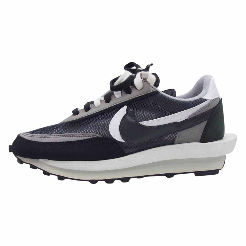 NIKE ナイキ BV0073-001 × sacai LD Waffle Black ワッフル ブラック スニーカー 26.5cm【中古】