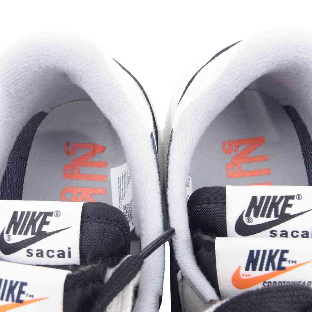 NIKE ナイキ BV0073-001 × sacai LD Waffle Black ワッフル ブラック スニーカー 26.5cm【中古】