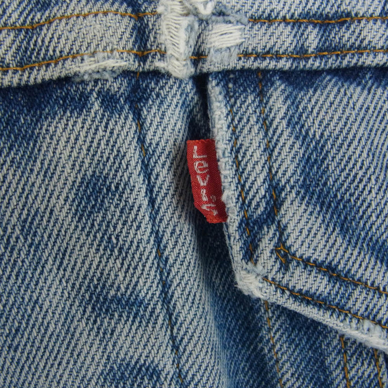 Levi's リーバイス 70904 ボタン裏刻印527 襟コーデュロイ デニム ジャケット Gジャン インディゴブルー系【中古】