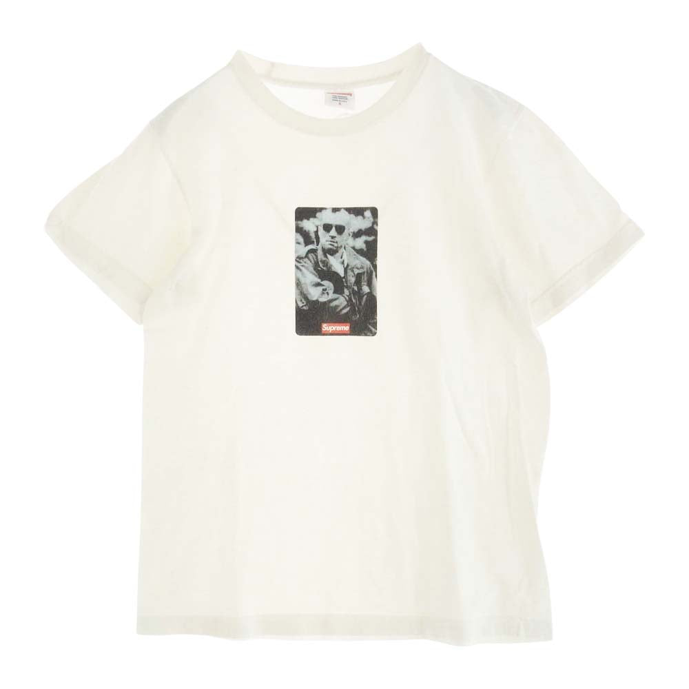 Supreme シュプリーム 14SS 20周年記念 TAXI DRIVER タクシー ドライバー ロバート・デ・ニーロ クルーネック Tシャツ 半袖 ホワイト系 S【中古】