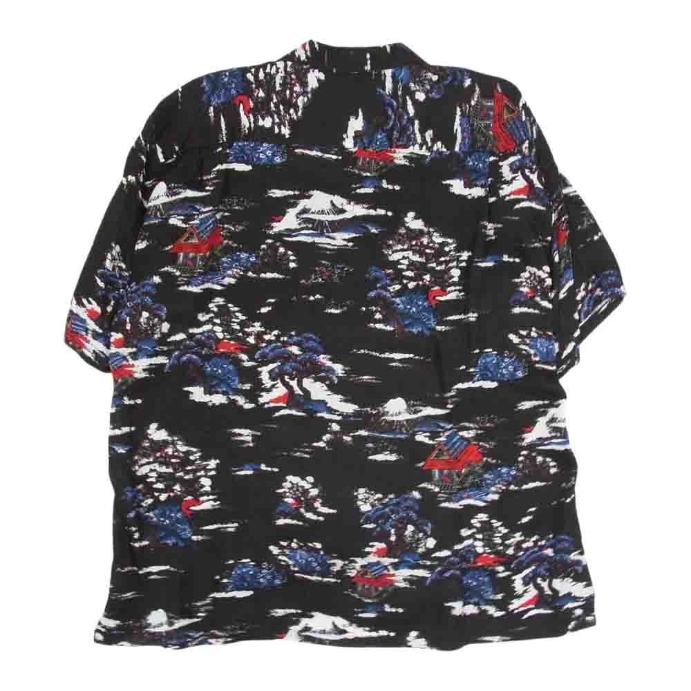 ダイリク 24SS 24SS S-9 Cliff Aloha Shirt アロハ シャツ 半袖 シャツ ブラック系【美品】【中古】