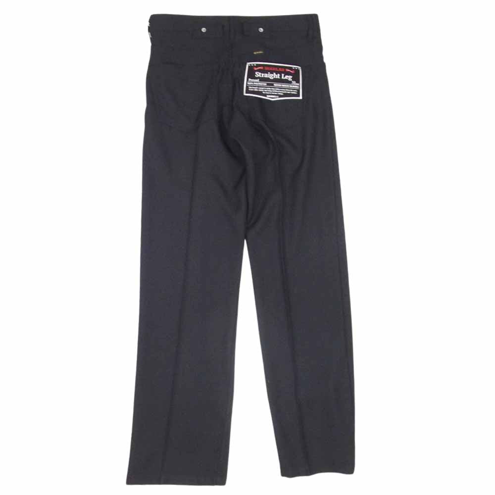 ダイリク 24AW 24AW P-3 Straight Pressed Pants ストレート プレスド パンツ ブラック系 L【極上美品】【中古】