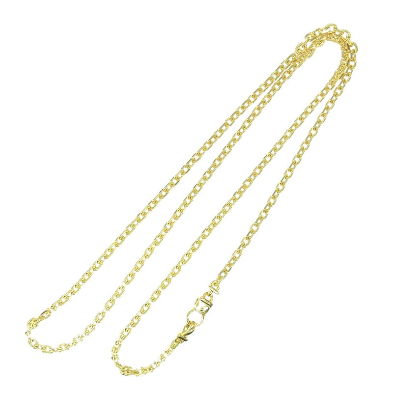 TOM WOOD トムウッド Anker Chain Gold ゴールド チェーン ネックレス シルバー925 ゴールドメッキ ゴールド系【中古】