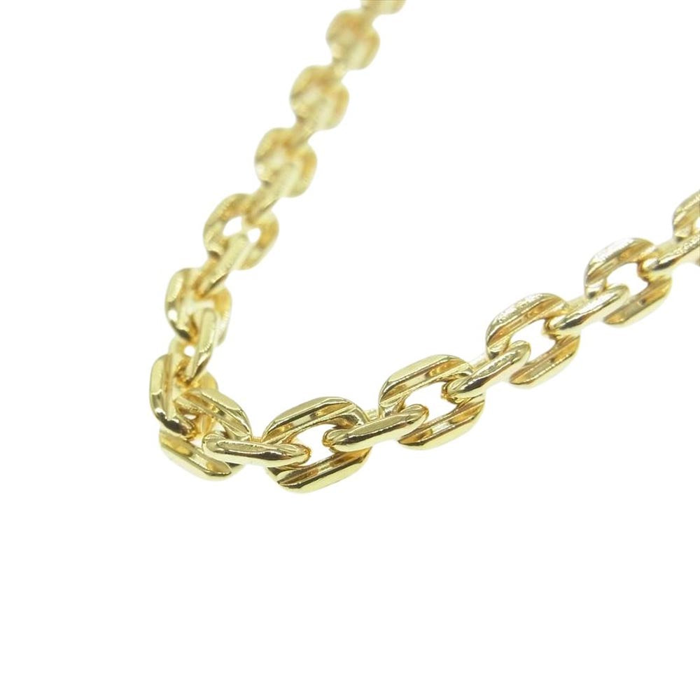 TOM WOOD トムウッド Anker Chain Gold ゴールド チェーン ネックレス シルバー925 ゴールドメッキ ゴールド系【中古】