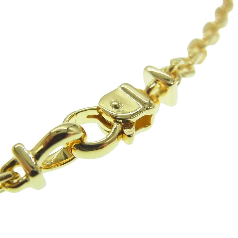 TOM WOOD トムウッド Anker Chain Gold ゴールド チェーン ネックレス シルバー925 ゴールドメッキ ゴールド系【中古】