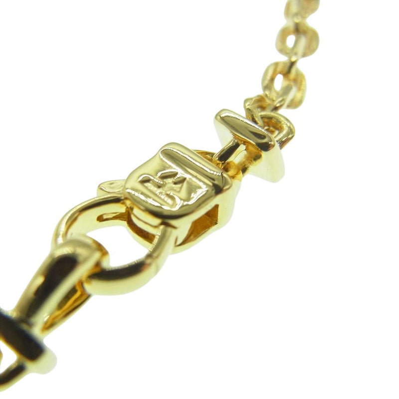 TOM WOOD トムウッド Anker Chain Gold ゴールド チェーン ネックレス シルバー925 ゴールドメッキ ゴールド系【中古】