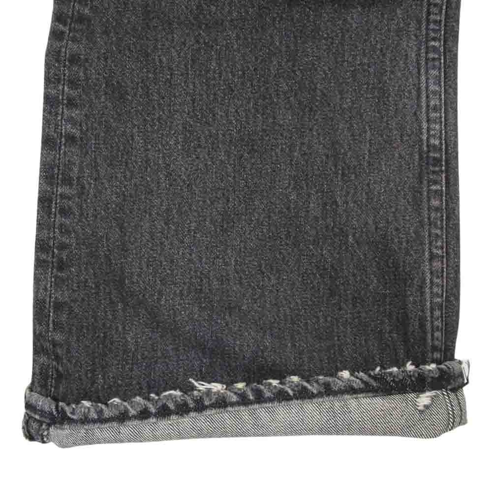 ダイリク 23AW 23AW D-9 Flare Denim Pants フレア デニム パンツ デニム ブラック系 29【極上美品】【中古】