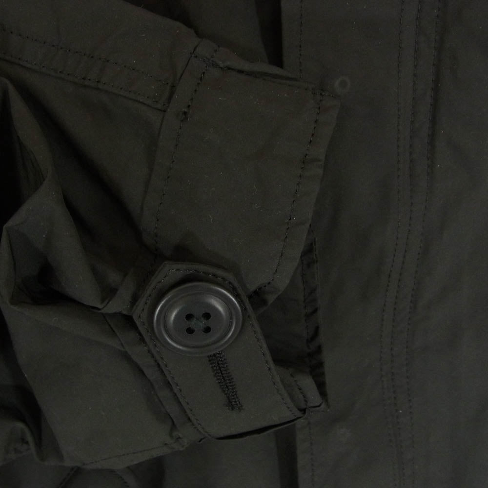 PORTER CLASSIC ポータークラシック PC-026-2444 WEATHER MILITARY COAT ウェザー ミリタリー コート ブラック系 3【美品】【中古】