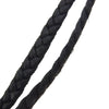 CHROME HEARTS クロムハーツ（原本無） LEATHER BRAID LIPS & TONGUE レザーブレード リップアンドタン ブラック系 シルバー系【中古】