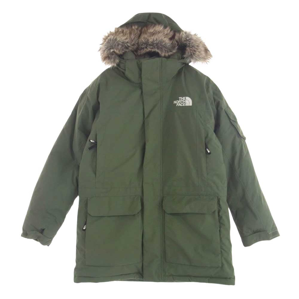 THE NORTH FACE ノースフェイス ND52215Z RECYCLED MCMURDO リサイクルド マクマード ダウンジャケット グリーン系 M【中古】