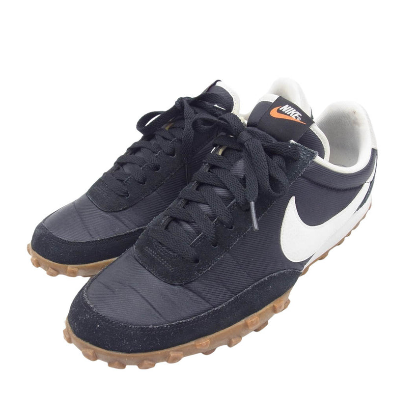 NIKE ナイキ 881183-001 WMNS WAFFLE RACER ワッフル レーサー スニーカー ブラック系 28cm【中古】